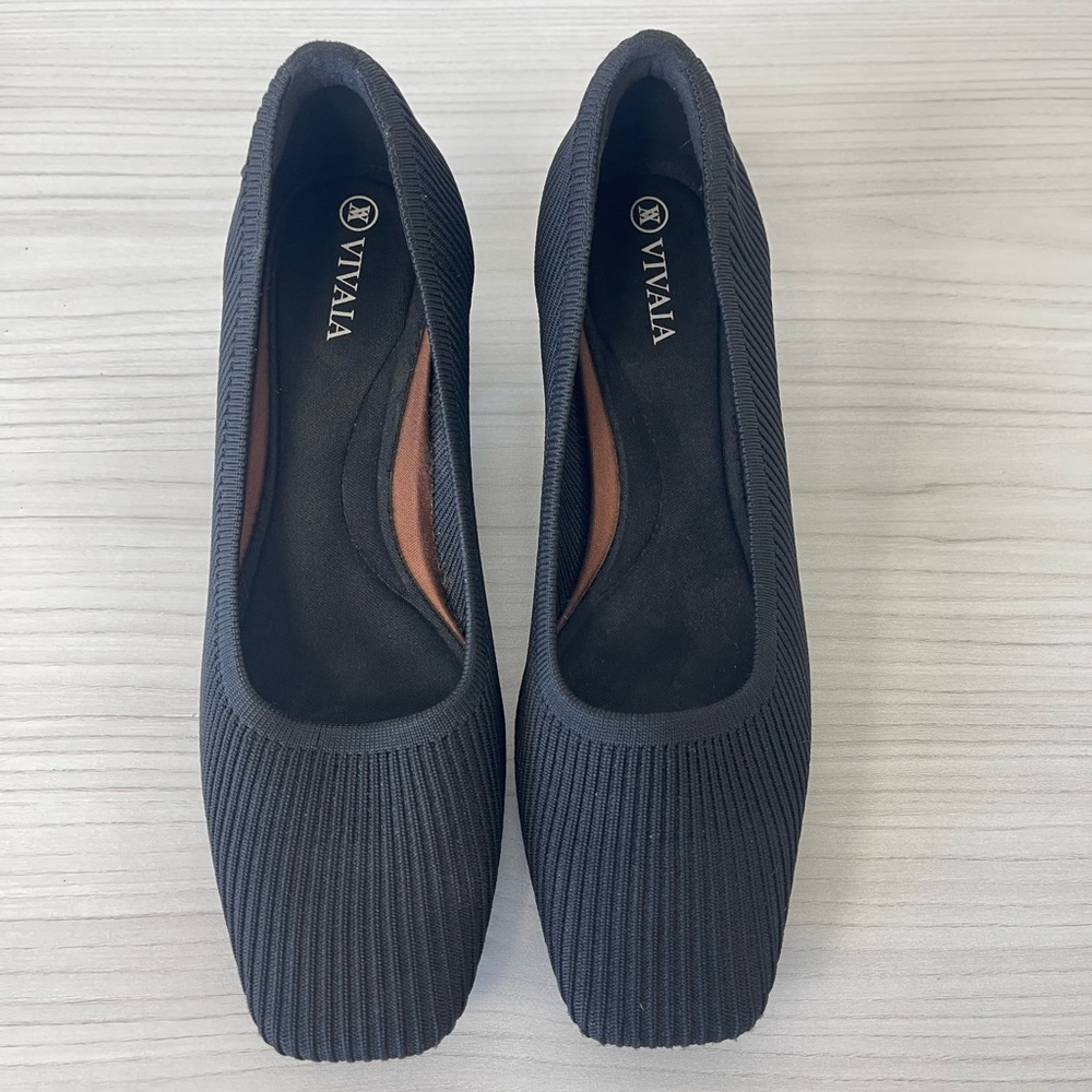 VIVAIA BLACK MELODY 2.0 BLOCK HEELS